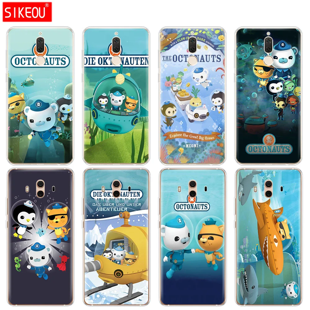 Силиконовый чехол для телефона Huawei mate 7 8 9 10 pro LITE Octonauts|Бамперы| |