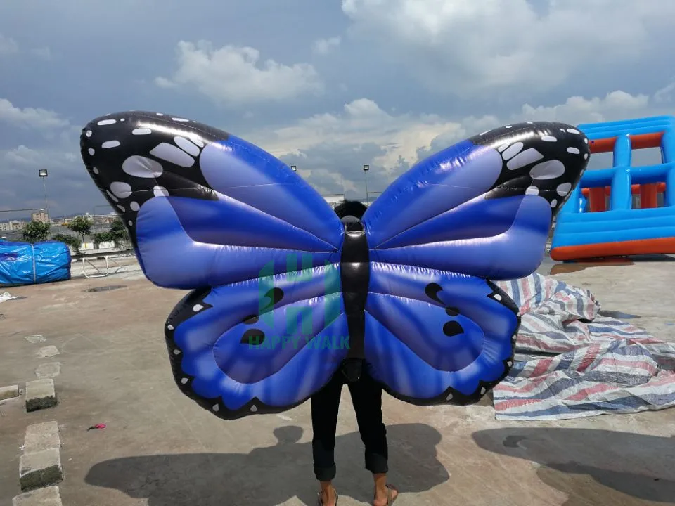 blue inflatable butterfly (1)