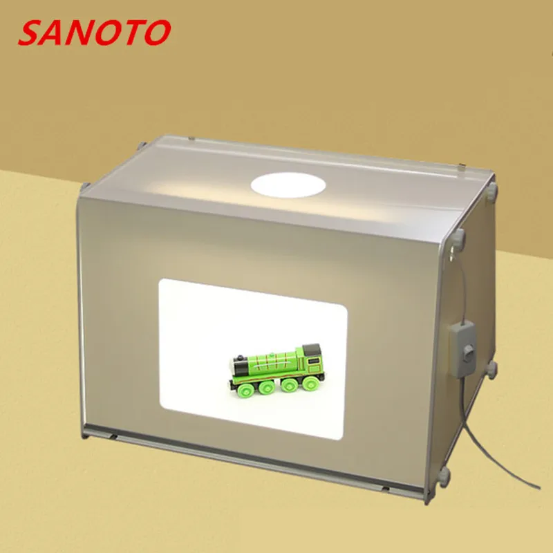 Prix pour Livraison Gratuite SANOTO marque Portable Mini Photo Studio Photographie Light Box Boîte de Photo MK40 Soft Box Pour 220/110 V Prix pour Livraison Gratuite SANOTO marque Portable Mini Photo Studio Photographie Light Box Boîte de Photo MK40 Soft Box Pour 220/110 V