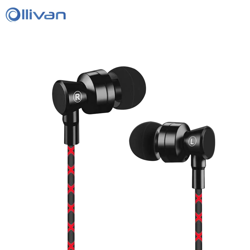 

OLLIVAN Type C Wired Earphone Sport In Ear Earphones Subwoofer Music Headset with Mic Noise Reduction Earbuds for Type C Phones
