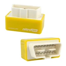 50pcs NitroOBD2 Gasoline Benzine Cars Chip Tuning Box Plug and Drive Nitro OBD2 More Power and More Torque
