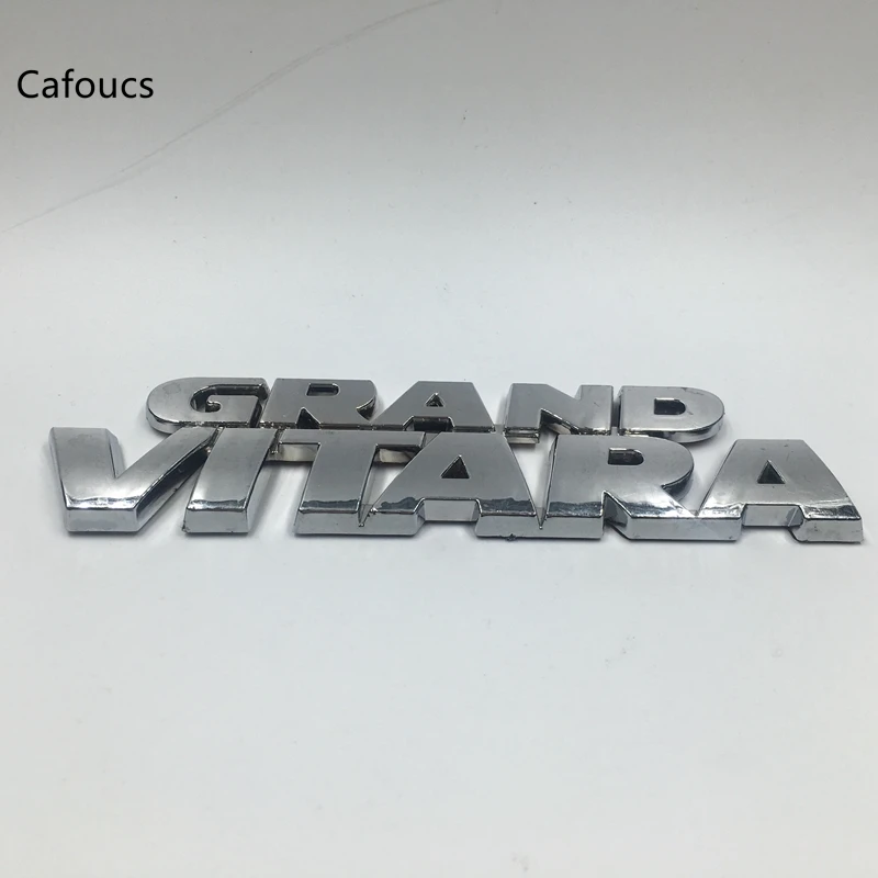 

Cafoucs New For SUZUKI GRAND VITARA TRUNK EMBLEM Boot Badge 4x4 SUV V6 XL-7 V6
