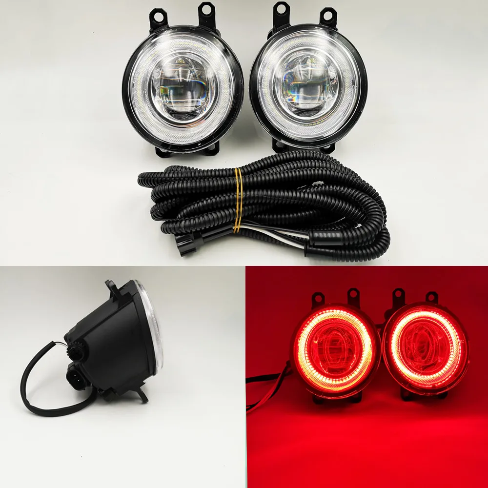 CSCSNL 1 Set/pair 12V автомобильный светодиодный Ангельские глазки DRL Противотуманные