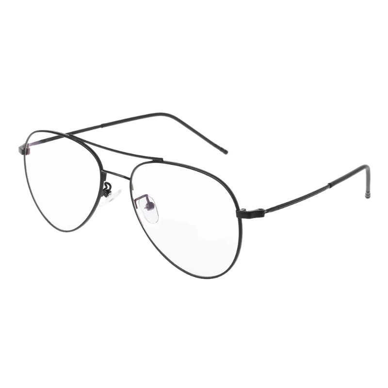 Оптические очки модные ретро Брендовая Дизайнерская обувь очки зрелище большой металлический каркас