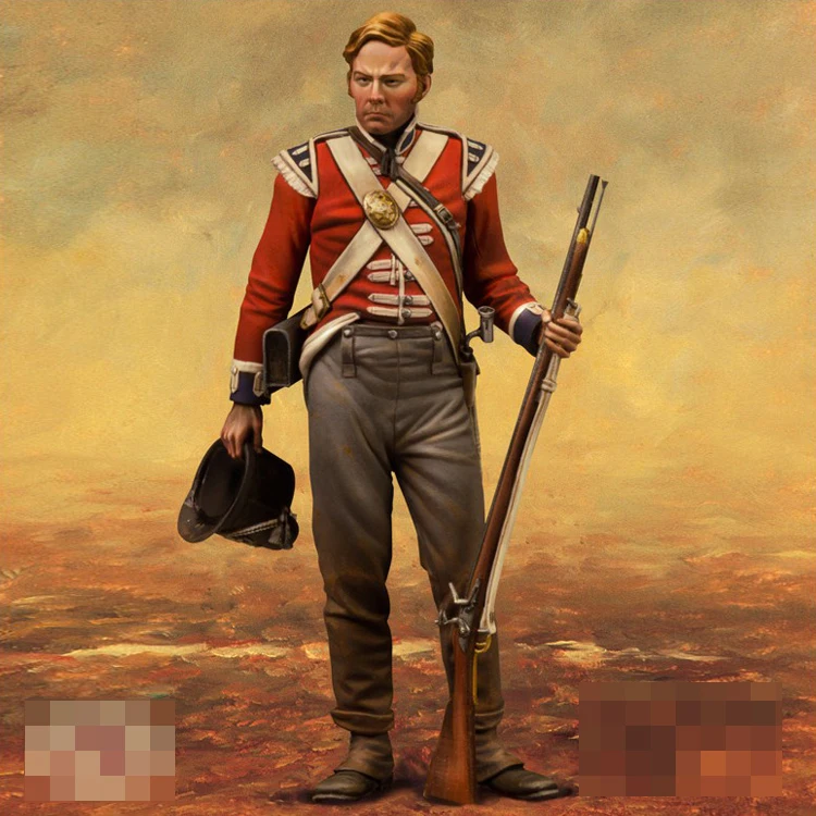 

1/24 COLDSTREAM GUARD 1815, Resin Model figure GK, Unassembled and unpainted kit