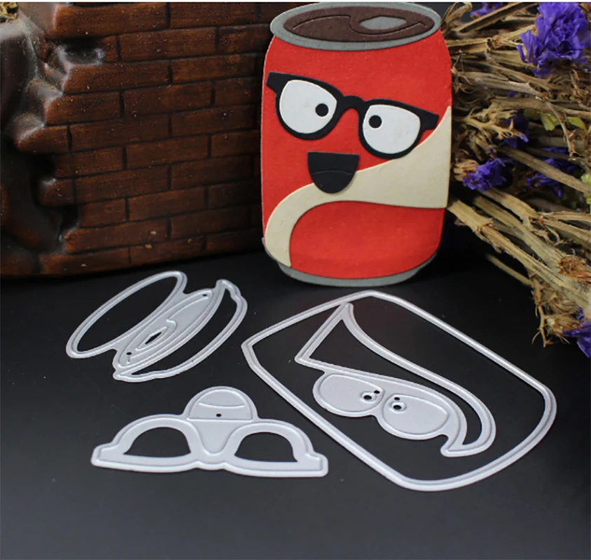 

ZhuoAng New cans pattern design cutting die DIY clipboard / album decoration embossed DIY paper card