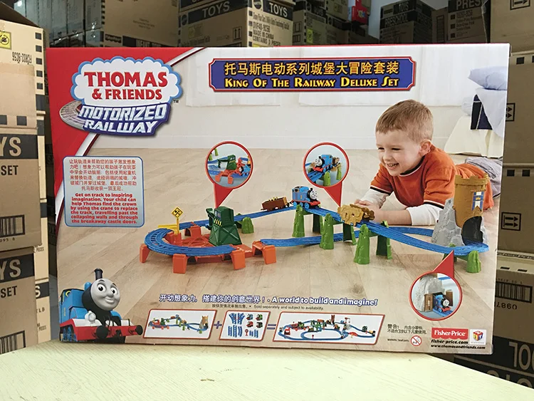 Оригинальный Бренд thomas and friends wharf литье под давлением модель автомобиля поезд