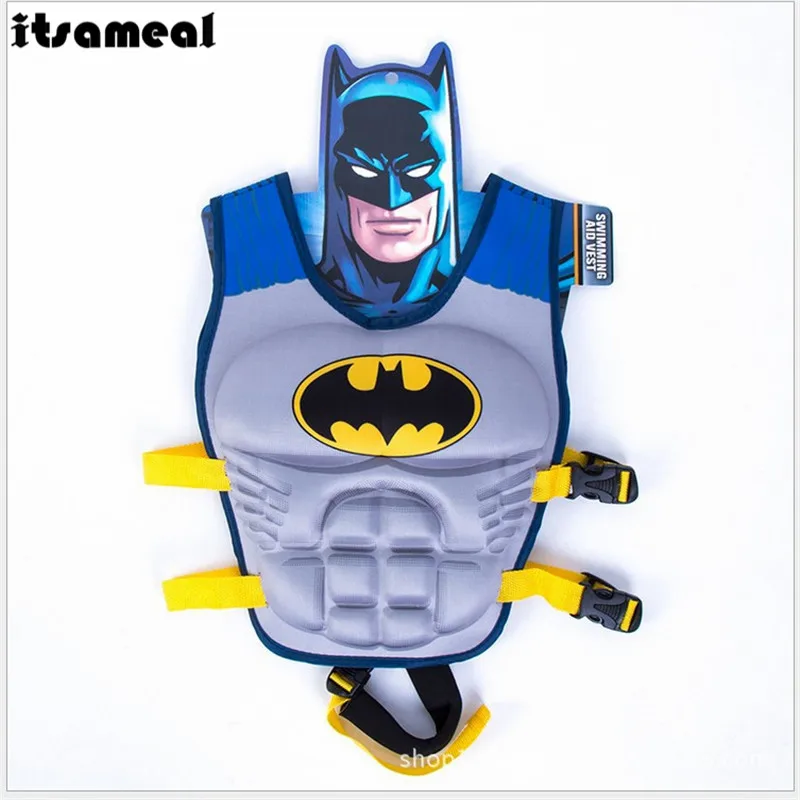 

Kids Life Jacket Batman Vest Swimming Circle Pool Accessories Toy Swimsuit Floating Power Sunscreen Swimming Buoyancy