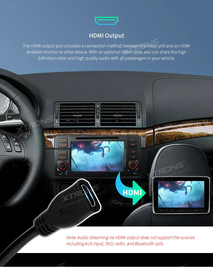 Best XTRONS PX6 Android 9.0 64G Car Stereo DVD Radio Player GPS for BMW E46 Sedan 1998-2000 2001 2002 2003 2004 2005 For Rover For MG 8