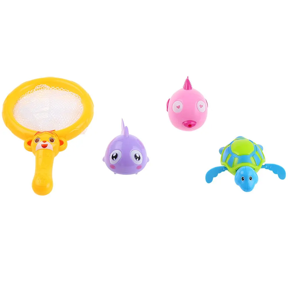 New Kids Baby Bath Tub Toy Baby Floating Paddle Fishing Game Bath Tub