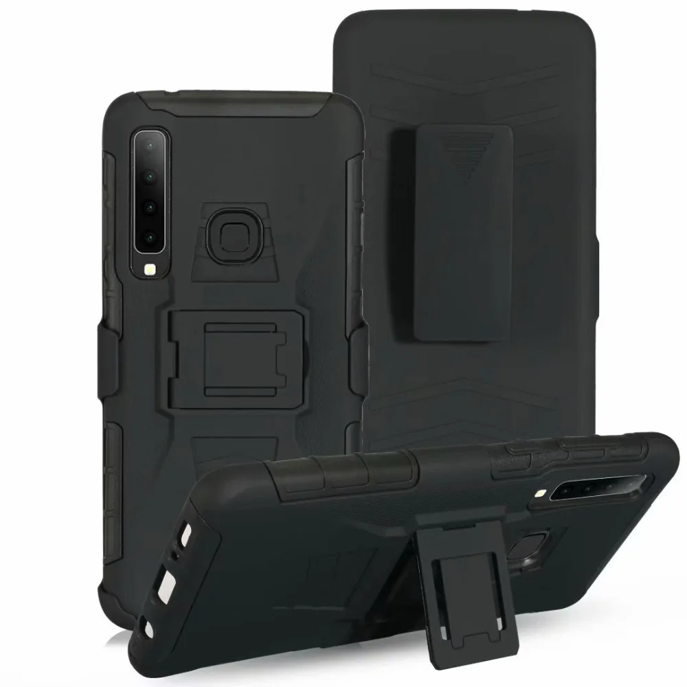 

for Samsung Galaxy A9 2018 case Rugged Armor Hybrid Hard Holster Bolt Case Shockproof Cover For Samsung A9 2018 A920F