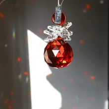 H& D 2 шт. хрустальный шар подвесная люстра Призма Висячие Suncatcher Радуга производитель для окна дома Свадебные украшения, аксессуары