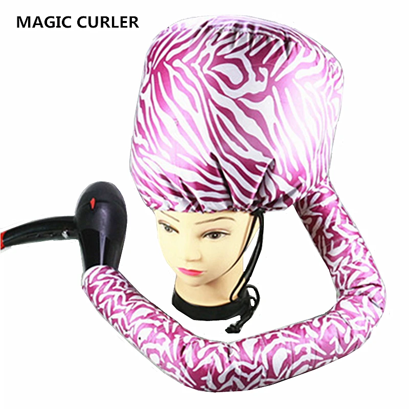 Professional Hair Dryer Cap Beautiful Printing Hair Dryer Attachment