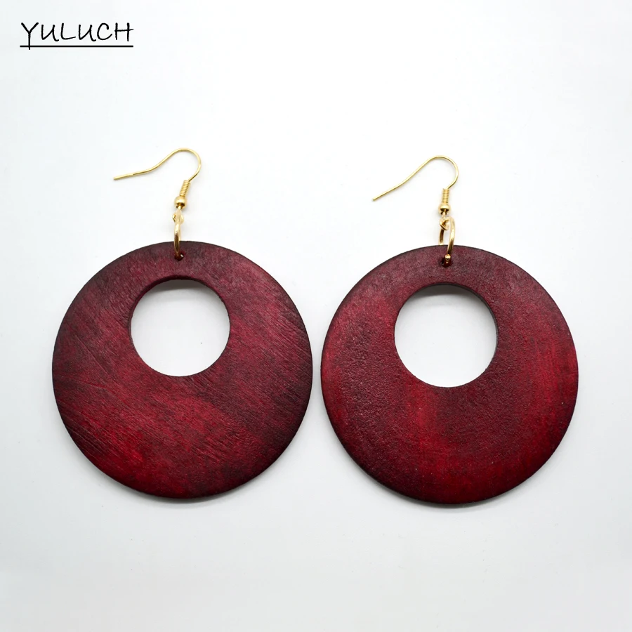 1 пара женские серьги в африканском стиле|wooden earrings|wood earrings jewelryearrings fashion |