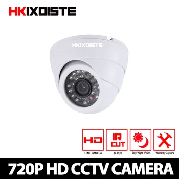 

HKIXDISTE 24Pcs Infrared Leds 720P/960P/1080P/4MP/5MP CMOS White Color Outdoor Mini Dome AHD CCTV Surveillance Security Camera