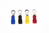 RV2-3-conector de Terminal de anillo aislado, Cable conector de 22-16 AWG 1,5-2.5mm2, color azul, paquete de 100 Uds./50 Uds. ► Foto 2/3