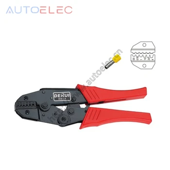 

HS-04WFL Insulated Terminals Cable End-sleeves Crimper Plier AWG 20-12 Capacity 0.5-4mm2