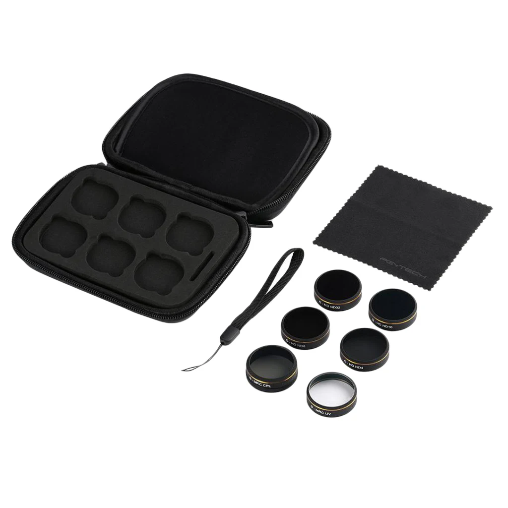 

UV ND4 ND8 ND16 ND32 CPL Filter Lens With Filter Lens Case For Phantom 4 Pro