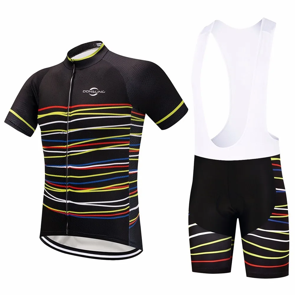 

Cycling set 2018 Pro Team Cycling Jersey 3D Pad Bib Bike Shorts Set MTB Ropa Ciclismo Summer Bicycling Maillot Ropa Ciclismo