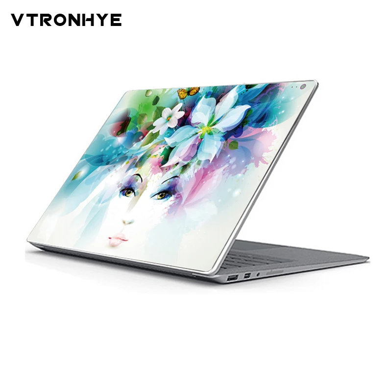 

Laptop Sticker for Microsoft Surface Book 13.5'' Flower Beauty series Painted Back Cover Anti-dust Stickers for Surface Book 13