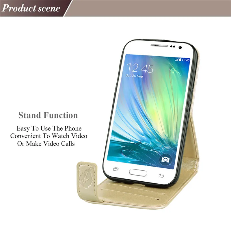 

Leather Wallet Case For Samsung Galaxy Core Prime G360 G360F G360H G361 G361F G361H SM-G361H SM-G360H SM-G361F Case Flip Cover