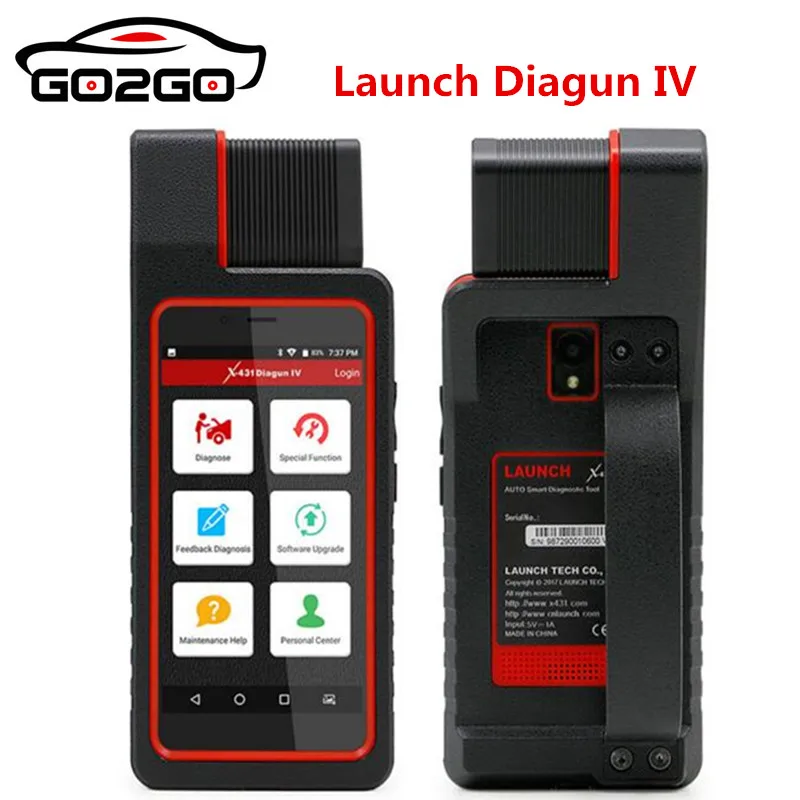 

Launch X431 Digun IV 5.5' Diagnostic-tool 2 Year Free Update Support Brake / Oil / SAS / BAT / TPMS Reset Better than Diagun III