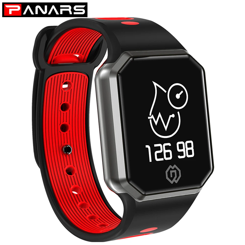 

PANARS Smart Watch for IOS Android Bluetooth Men Women Heart Rate Blood Pressure Pedometer Digital Wrist Watch montre homme