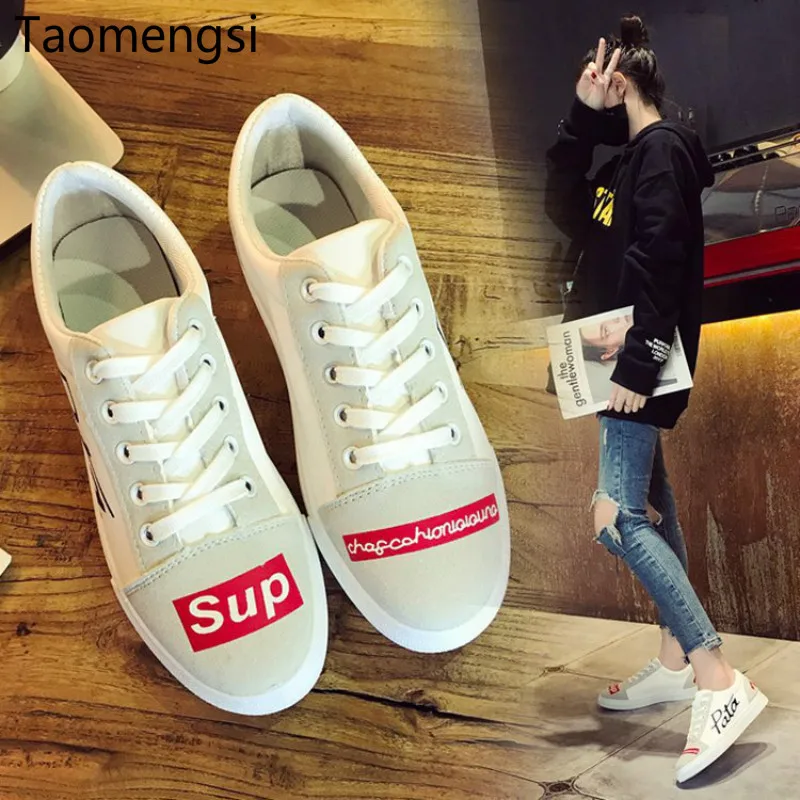 

Taomengsi Women's Shoes Four Seasons Small White Shoes Women's Leisure Shoes