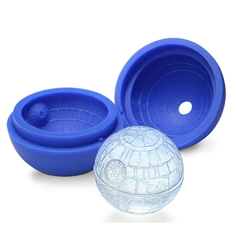 Cool 3d Star Wars Round Silicone Ice Cube Tray Ball Mold Cool 3d Star Wars Round Silicone Ice Cube Tray Ball Mold Large Sphere Molds Cream Maker Bar Party Diy Baking In Makers From