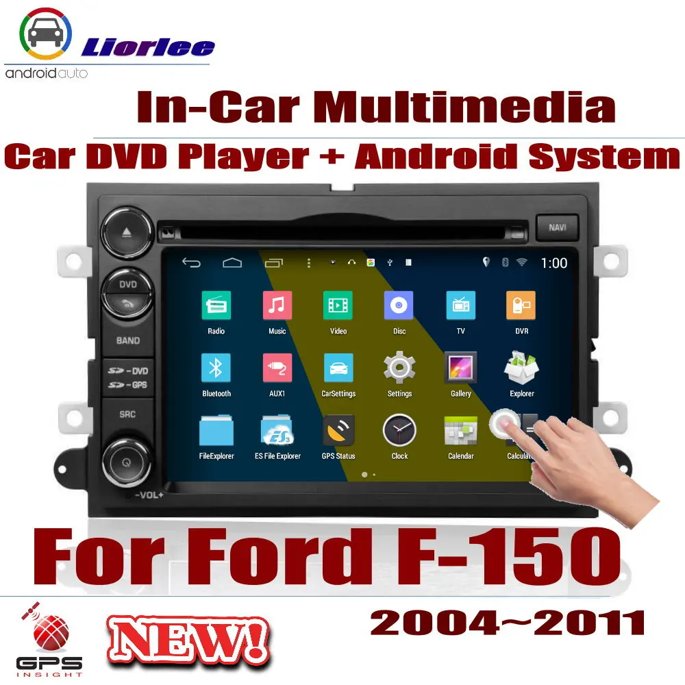 Cheap Car Radio DVD Player GPS Navigation For Ford F-150 2004~2011 Android HD Displayer System Audio Video Stereo In Dash Head Unit 0