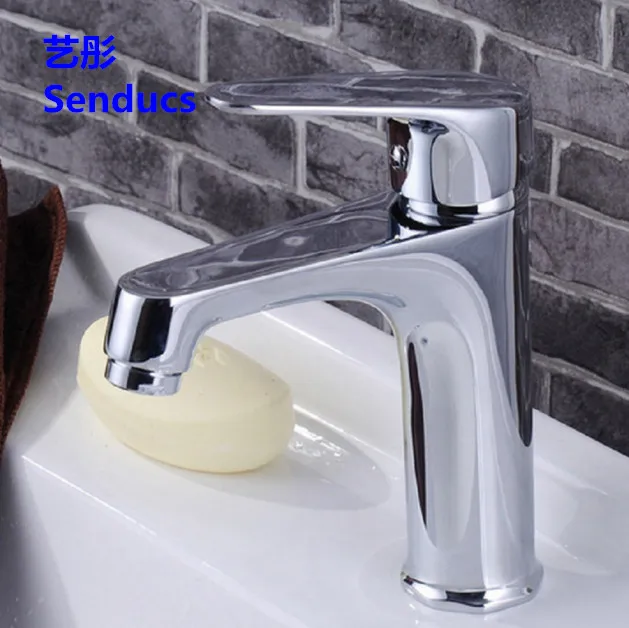 Free shipping cheap deck mounted bathroom basin sink faucet with top quality solid brass water | Обустройство дома