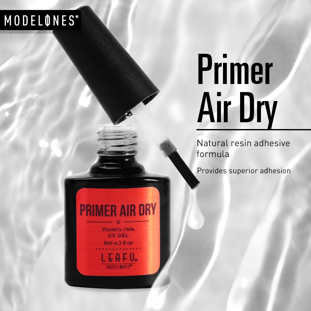

Modelones Fast Air Dry Primer UV LED Gel Base Primer No Need Of UV/LED Lamp Soak Off Gel Nail Polish For Nail Art Design