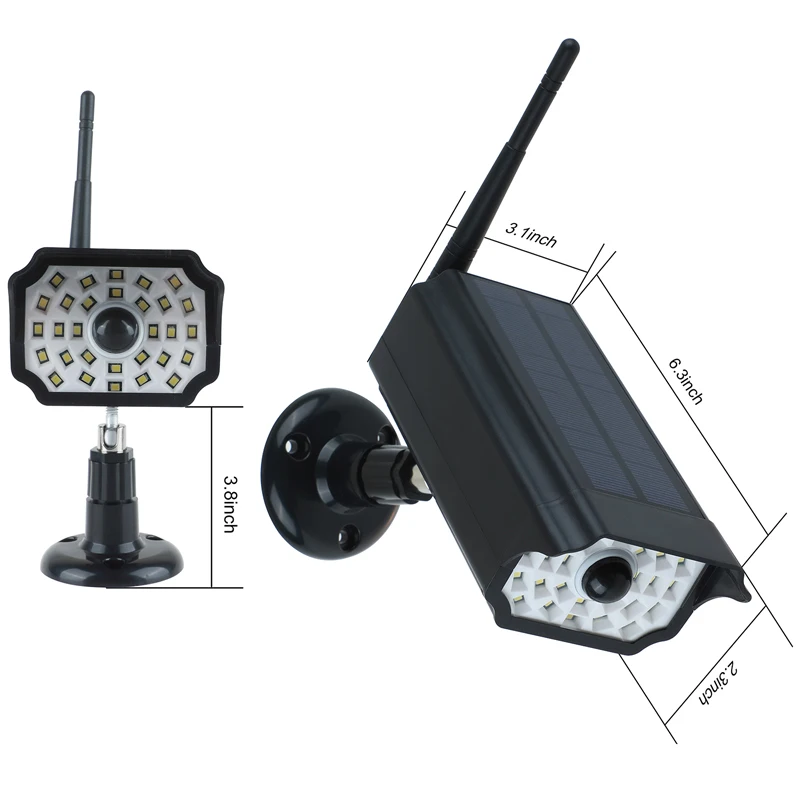 QLTEG 30 LED Solar Sensor de Movimento