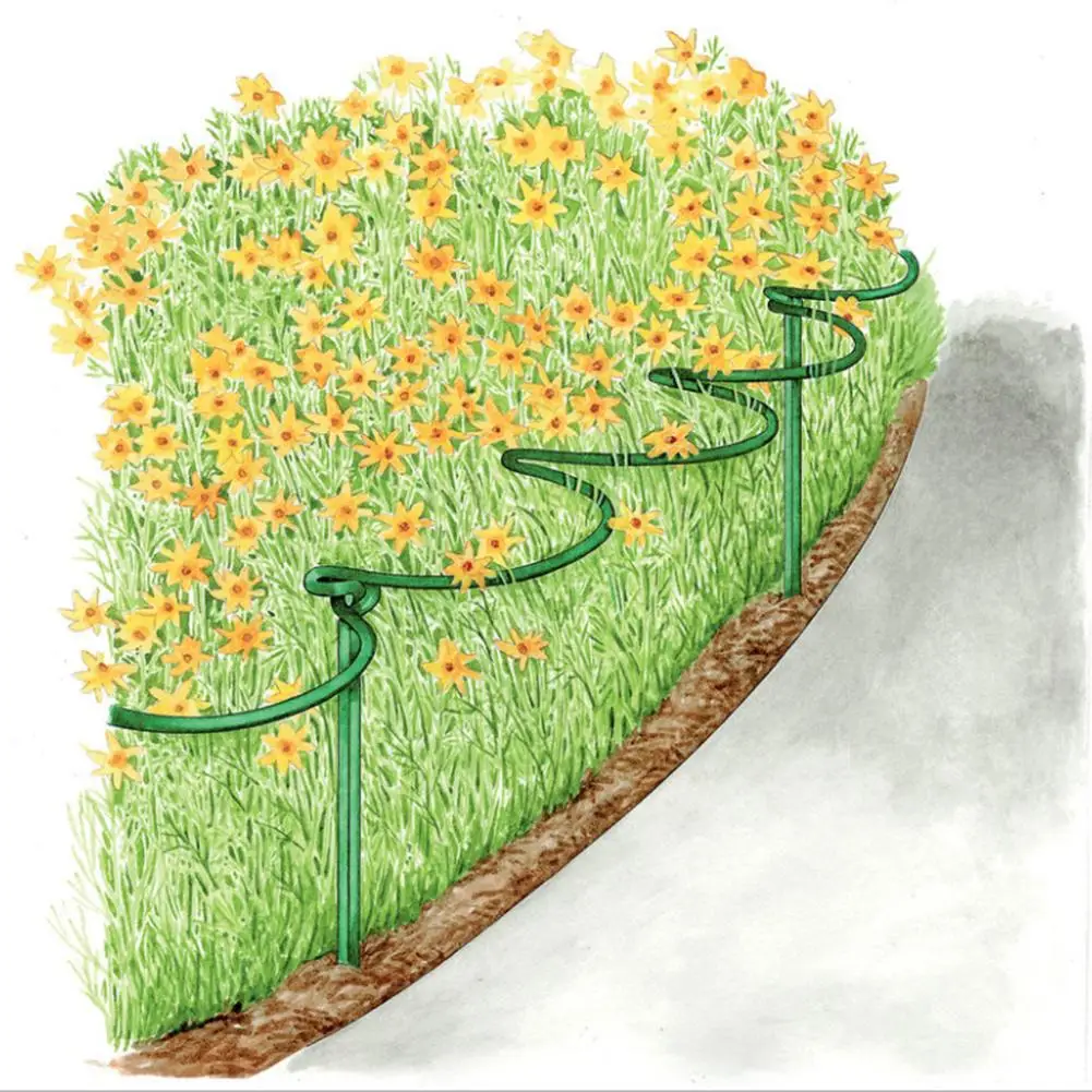 2 шт садовые поддерживающие кольца для растений скалолазание поддерживающие клетки для клематиса утренняя Глория Лилия томат огурец