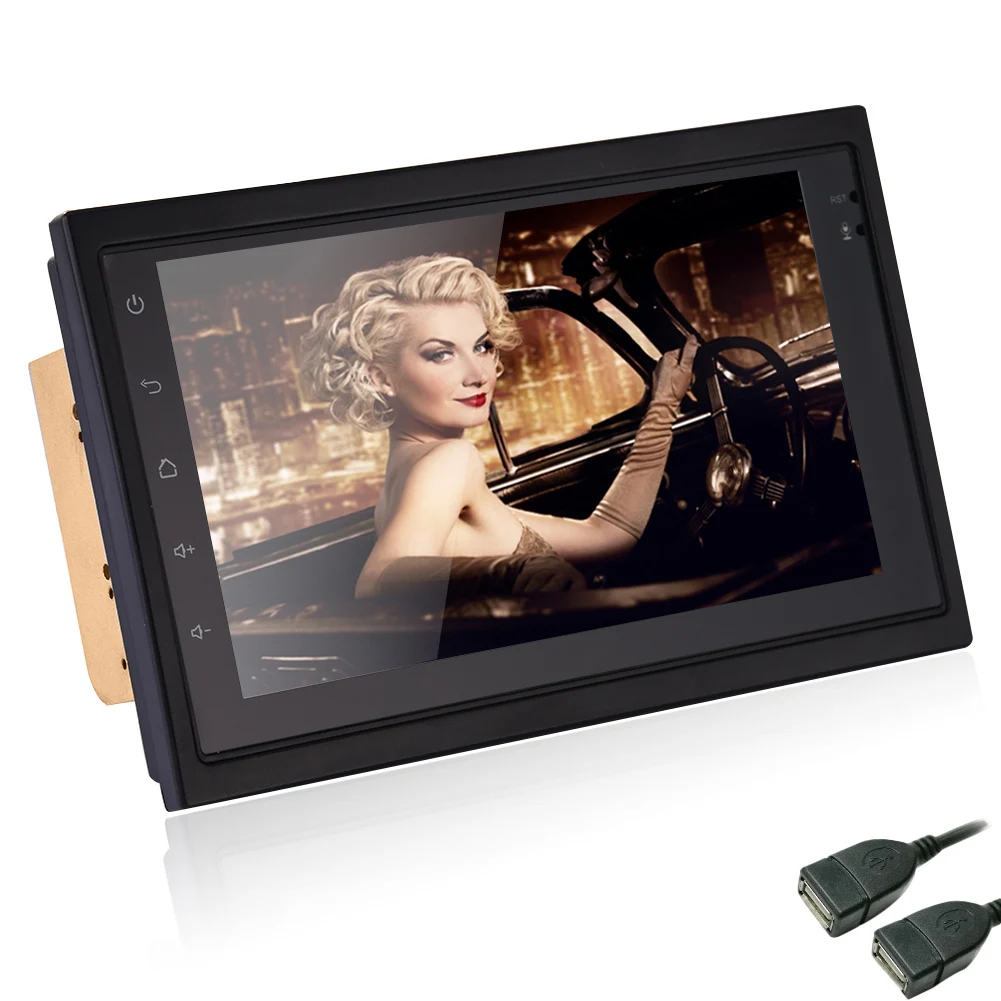 Clearance Ultra-thin ultra-light 7 inch 2DIN universal Android 6.0 car multimedia WIFI player GPS navigator HD reversing video 3