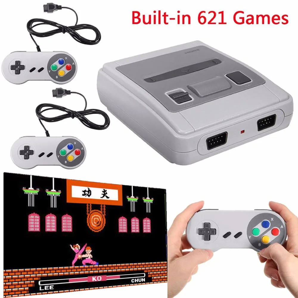 20 pcs 621 gry dzieciństwo Retro Mini klasyczne 4 K TV AV/HDMI 8 Bit konsola gier wideo przenośna konsola do gier prezent na Boże Narodzenie -