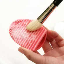Silicone Cleaning Cosmetic Make Up Washing Brush Gel Cleaner Scrubber Tool Foundation Makeup Cleaning Tools 1pcs