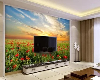 

beibehang Large - scale custom wallpaper Huahui TV background wall decoration painting papel de parede para quarto em 3d relevo