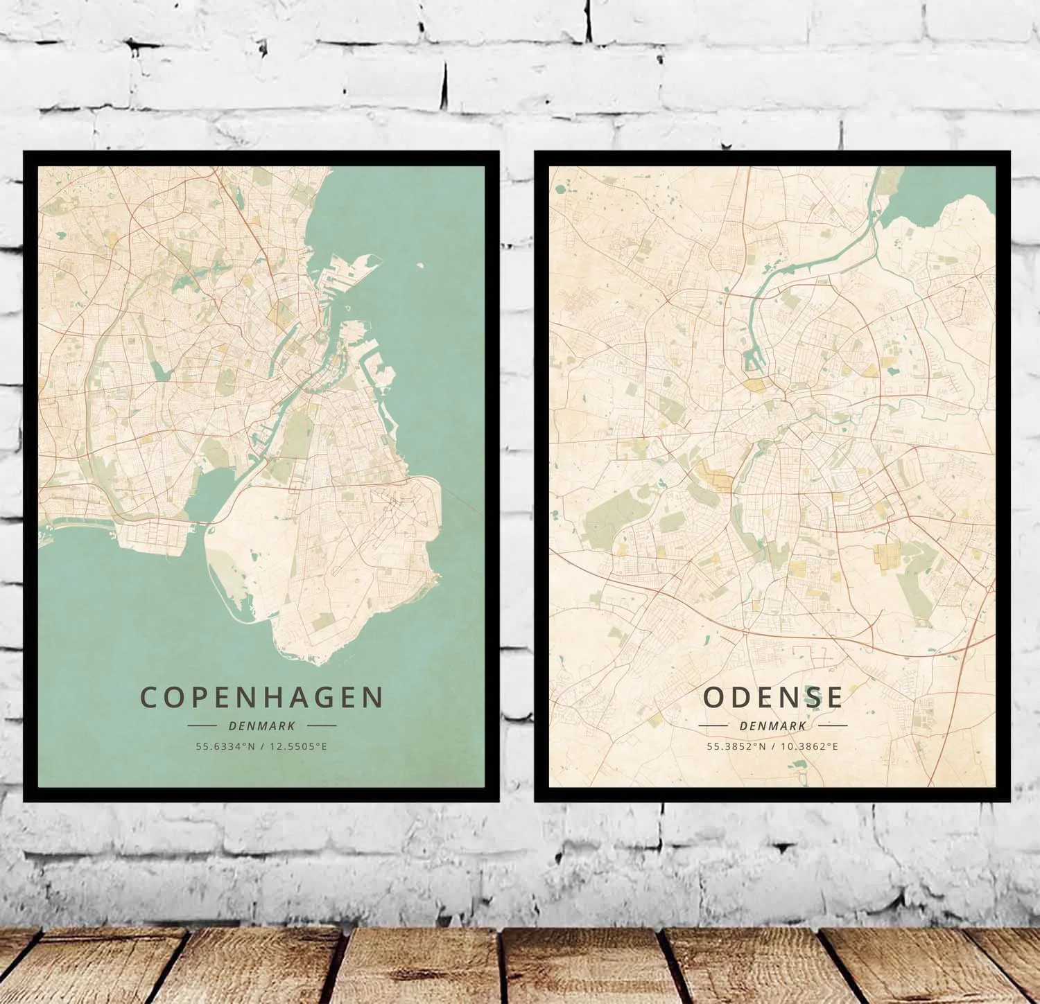 

Odense Copenhagen Denmark Poster
