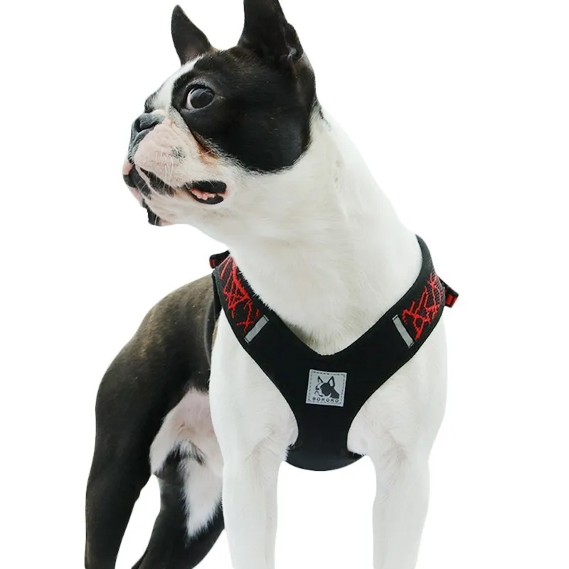 Спортивный Светоотражающий Поводок для собак для маленьких, средних и больших собак, Питбуль бульдог, открытый поводок для дрессировки собак, поводок для прогулок, жилет для безопасности