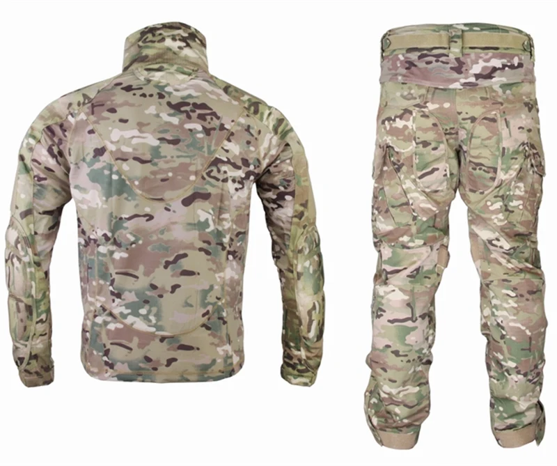 EmersonGear Всепогодная Боевая полевая униформа тактическая камуфляжная рубашка и