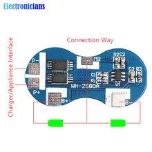 Carte de Protection contre les courts-circuits, chargeur de batterie au Lithium Li-ion 18650 série 2, Module BMS 7.4V 4A CC 9V 12V CC CV