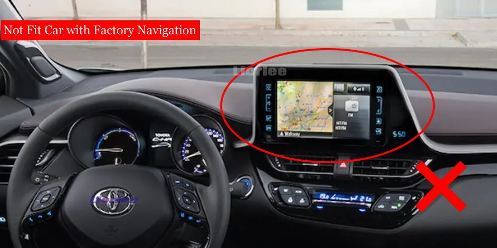 Sale Car Android Player For Toyota C-HR (AX10) CHR IZOA 2016~2019 9" IPS LCD Screen GPS Navigation System Radio Audio Video Stereo 4