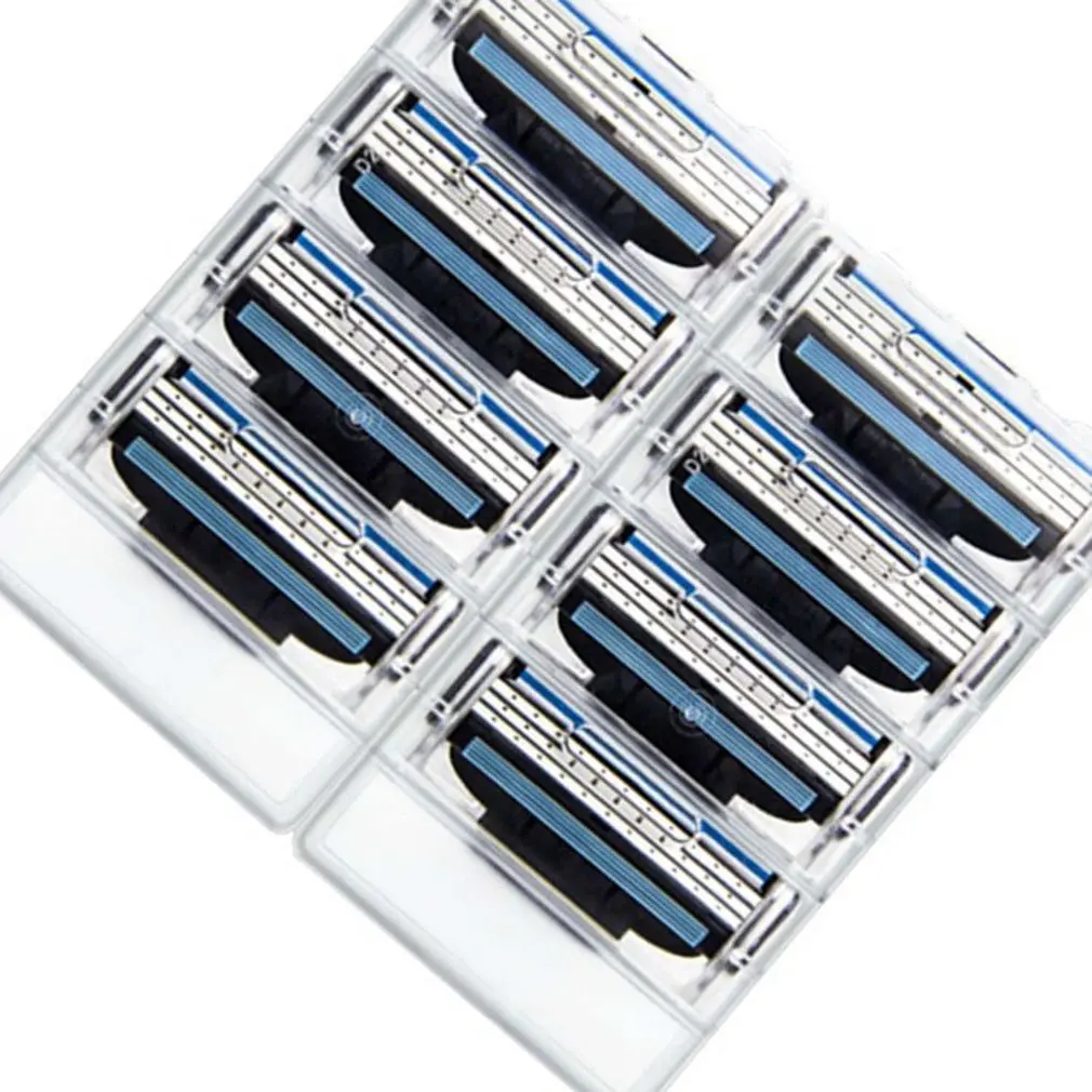 Для мужчин по эксплуатации электрическая бритва три-слои бритвенные лезвия бритвы 1 Ручка 20 лезвия