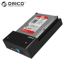 ORICO 3,5 дюймов HDD корпус USB3.0 SATA жесткий диск Дело SSD адаптер HDD док-станция для hdd 2,5 чехол 3,5 коробка