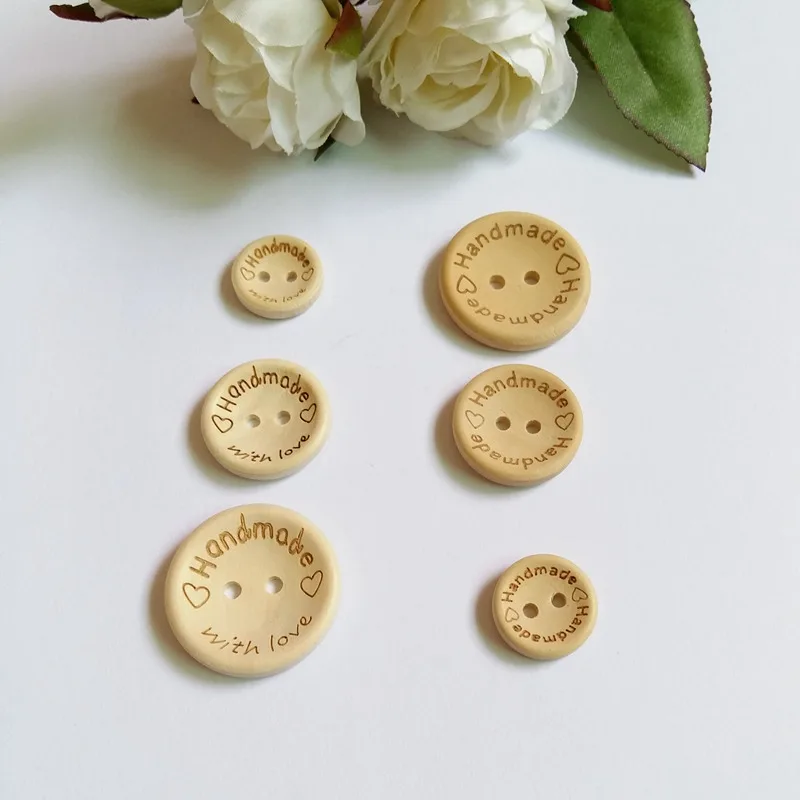 Laser Engraved Buttons for Promotional Laser Engraved