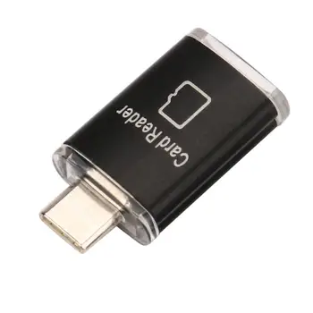 

Type C USB 3.1 Smart Card Reader OTG Function Supports TF/SD Card for Mac AC338 SP19 Dropship