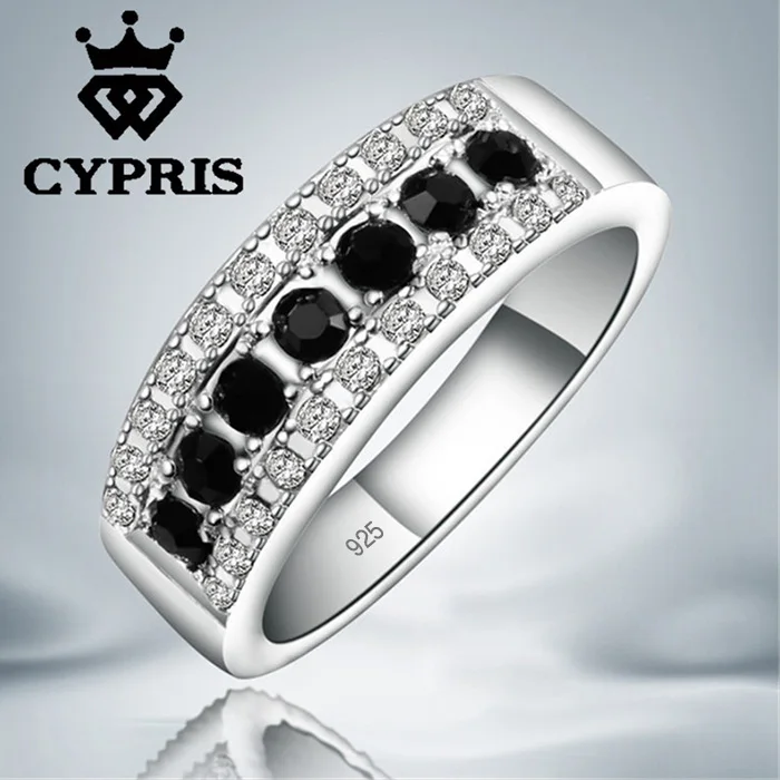 

2018 DEAL Lose money Wholesale Price new fashion silver finger ring women lady men gift wedding lover cz stone with stamp