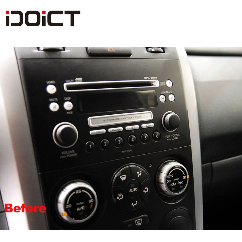Perfect IDOICT 9inch Android 8.1 2.5D Car DVD Player GPS Navigation Multimedia For Suzuki Grand Vitara 2007-2013 radio car stereo 2