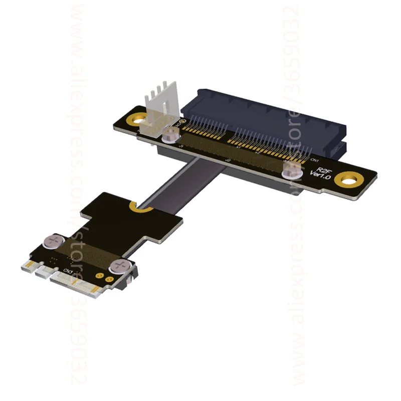M.2 WiFi A.E ключ A + E для PCI e 4x x4 расширитель переходника ленточный адаптер Gen3.0 кабель AE
